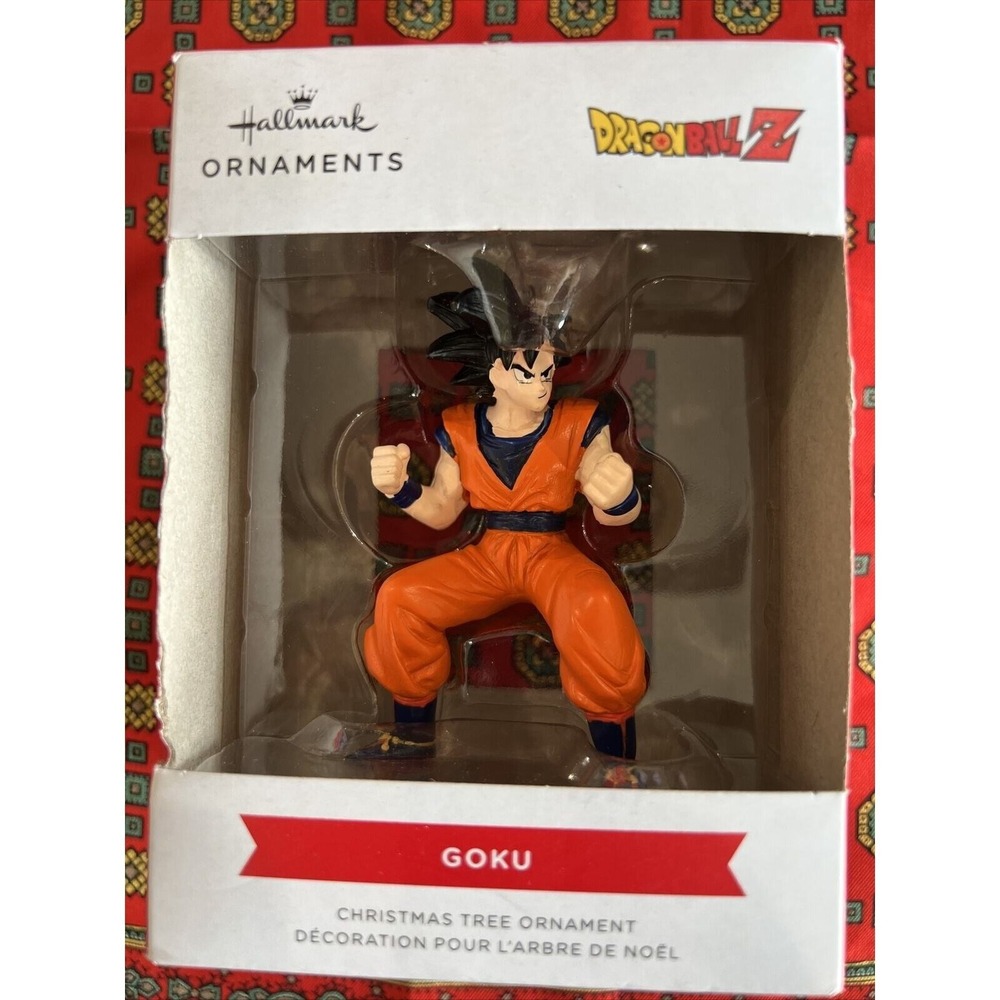 Hallmark Dragon Ball Z Goku Christmas Tree Ornament Anime Figure New in Box